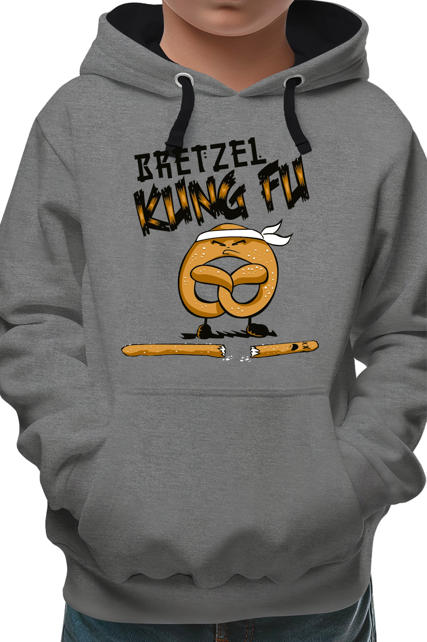 Sweat Enfant Le Bretzel est plus fort que le Stick
