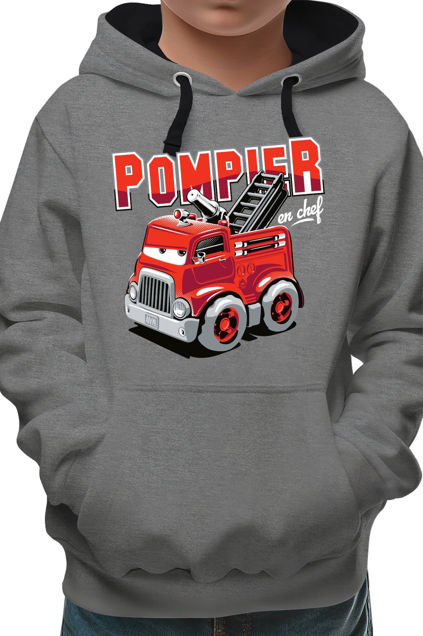 Sweat Enfant Camion pompier dessin annimé