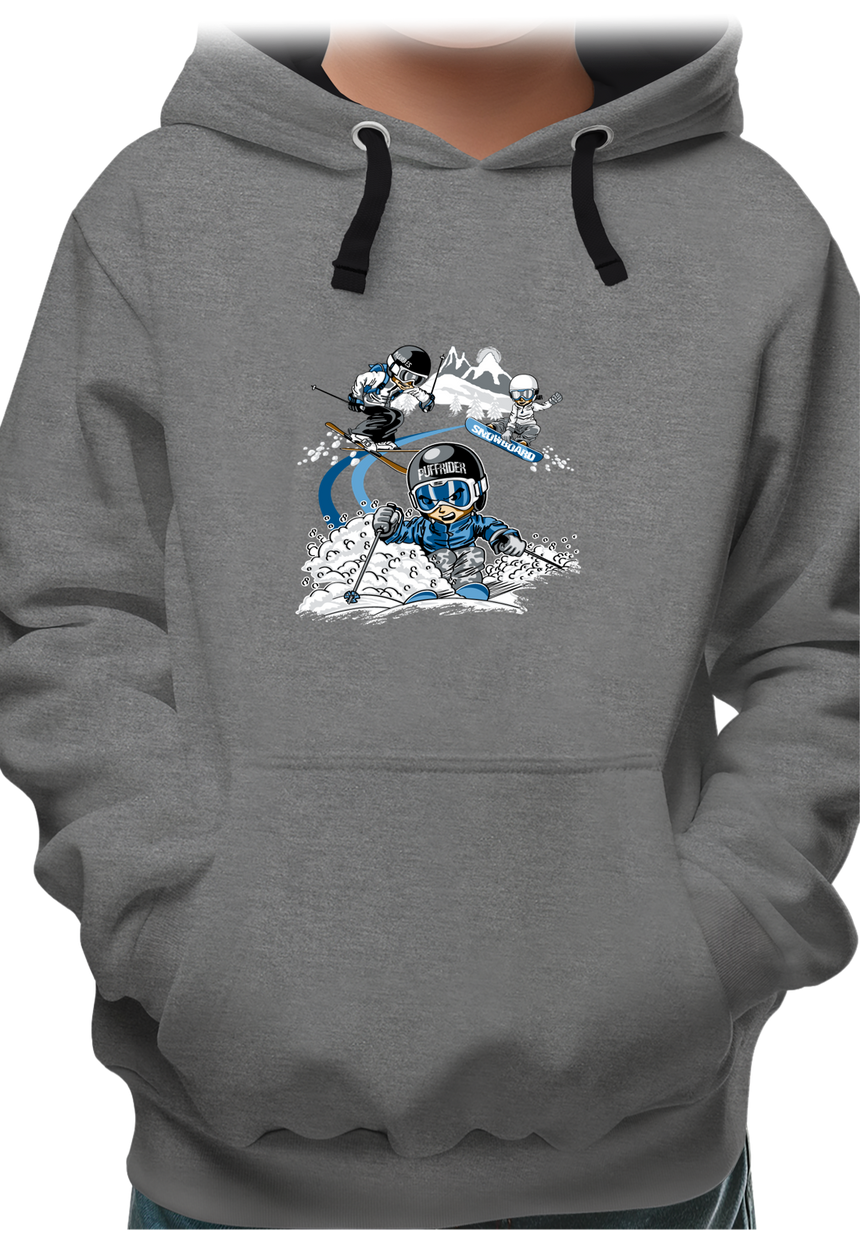 Sweat Enfant Ski et Snow à la montagne