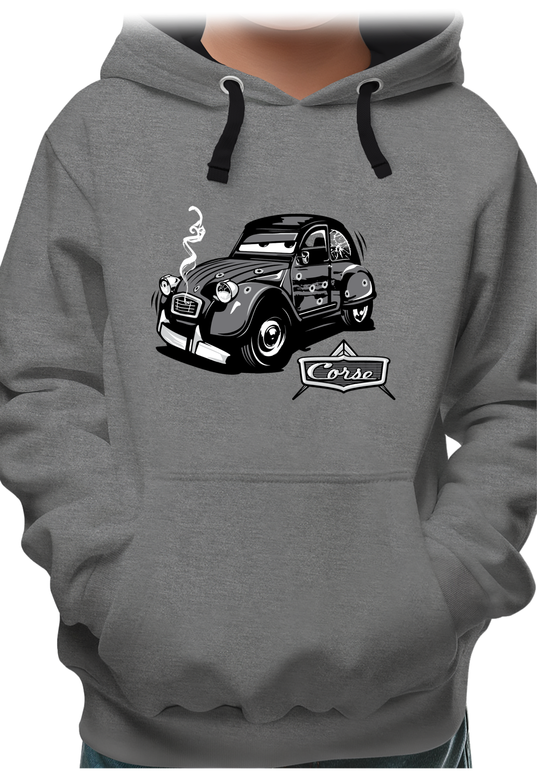 Sweat Enfant Deuch dessin animé made in Corse