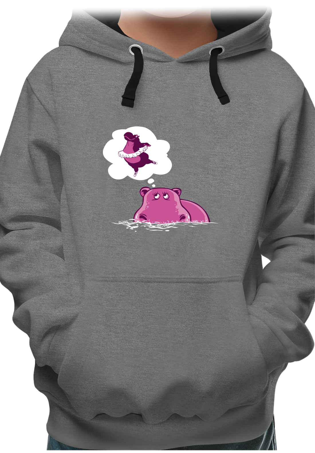 Sweat Enfant Hippo Danseuse