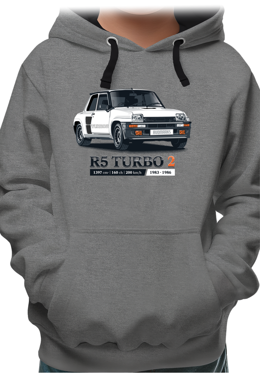 Sweat Enfant Voiture R5 Turbo 2