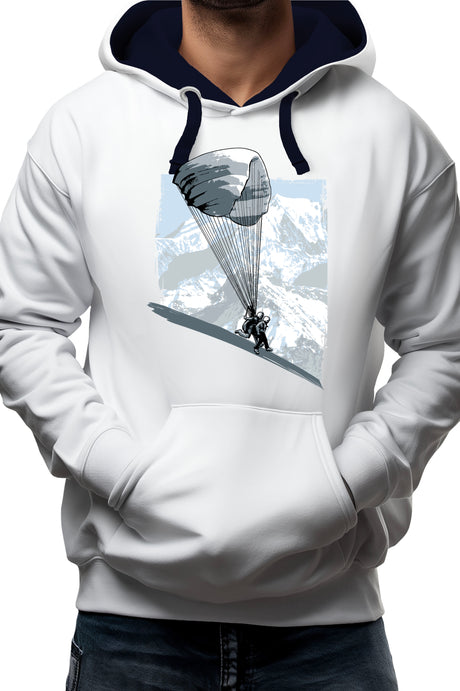 Sweat Adulte Parapente En Bi Place