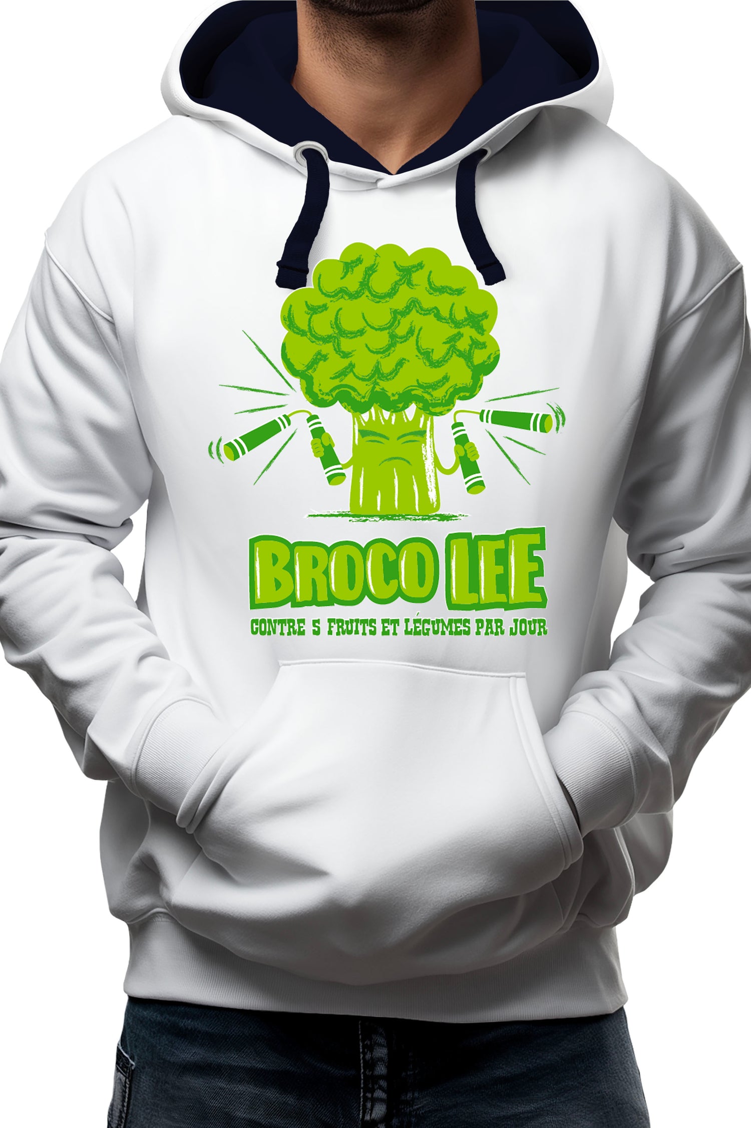 Sweat Adulte Broco Lee 5 fruits et légumes