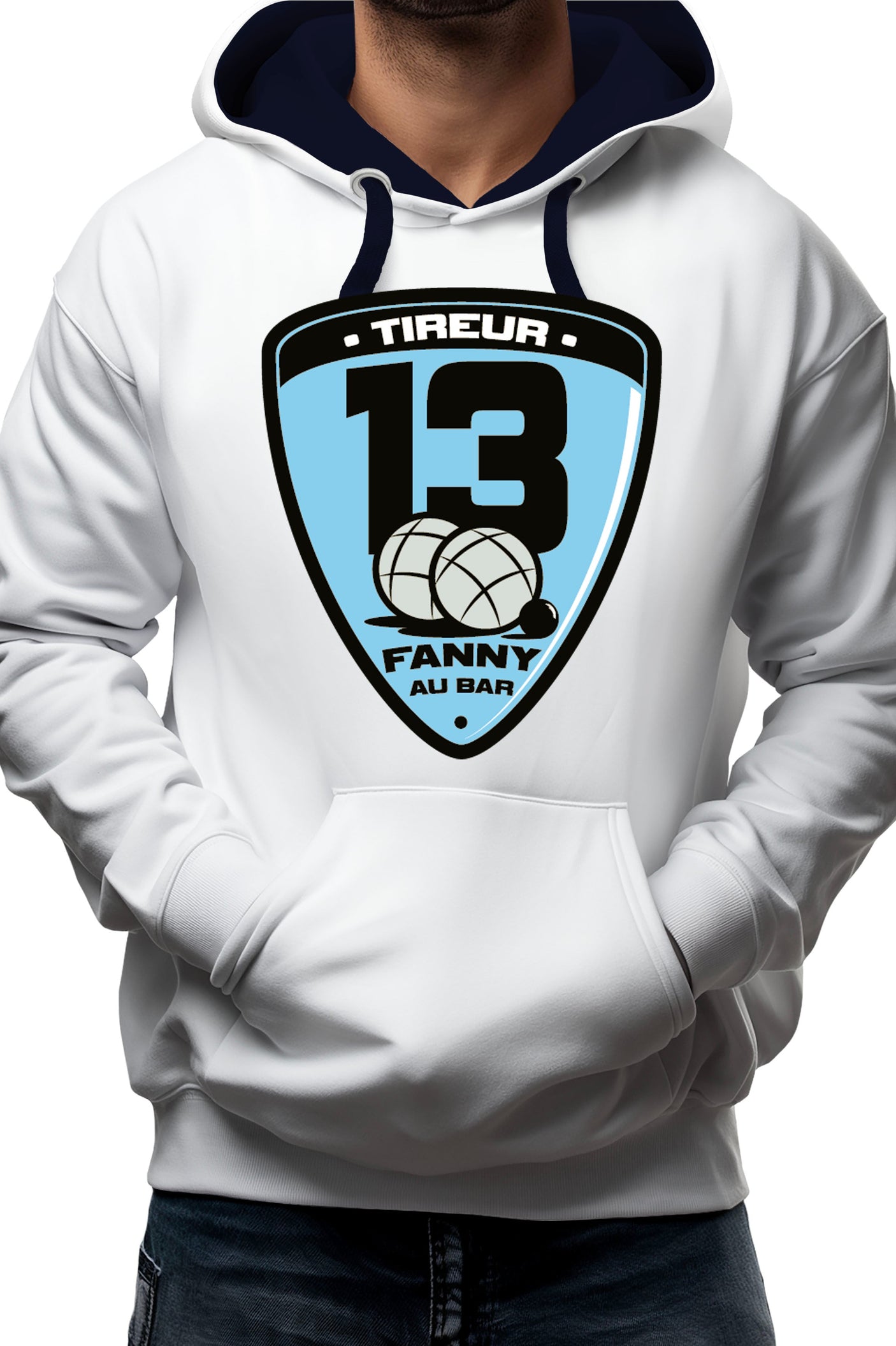 Sweat Adulte Fanny au bar, tireur