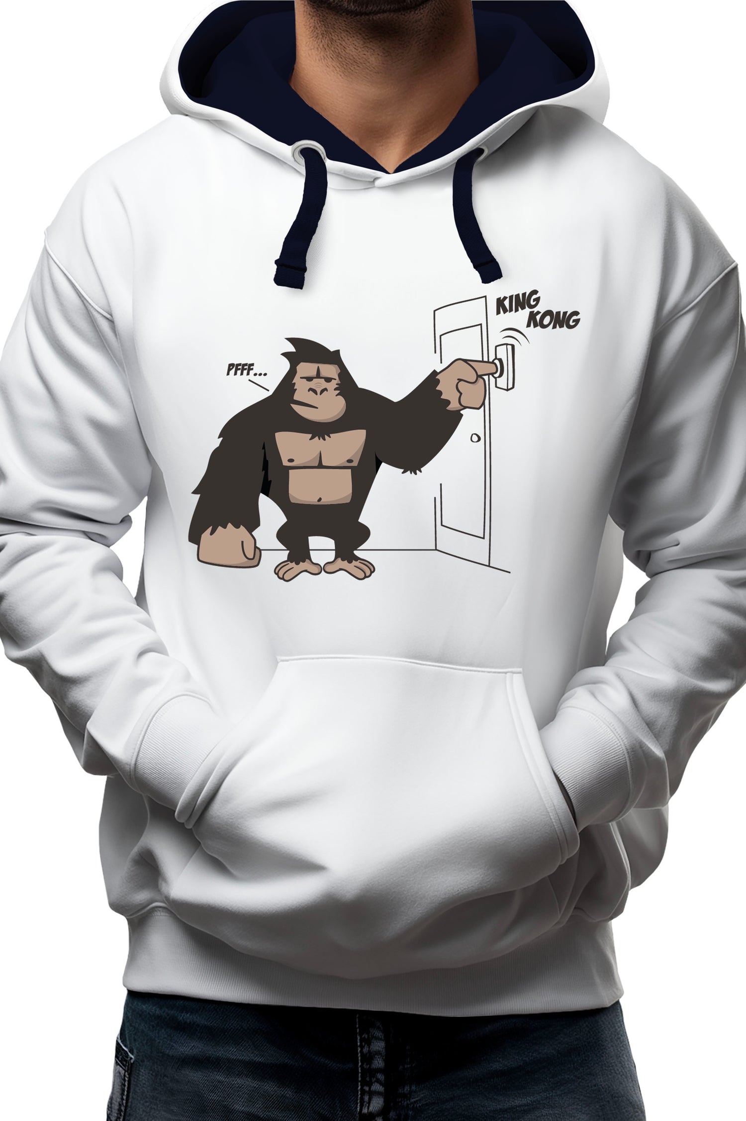 Sweat Adulte King Kong sonnette