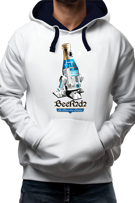 Sweat Adulte Beer2d2 le retour de la bière blanche