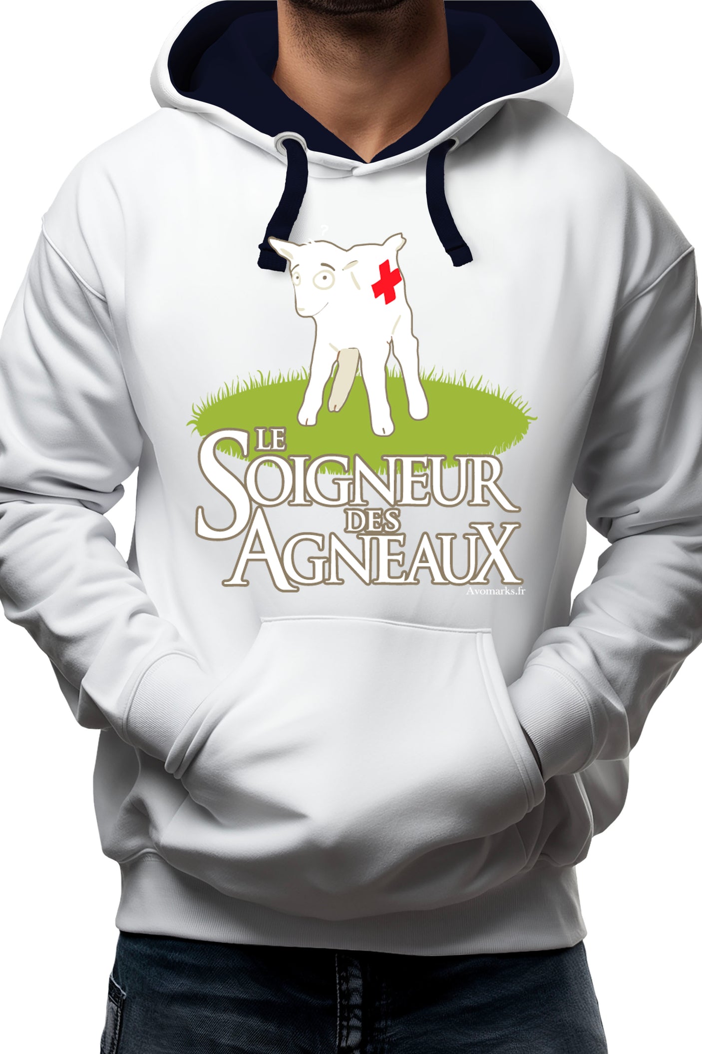 Sweat Adulte Soigneur des agneaux