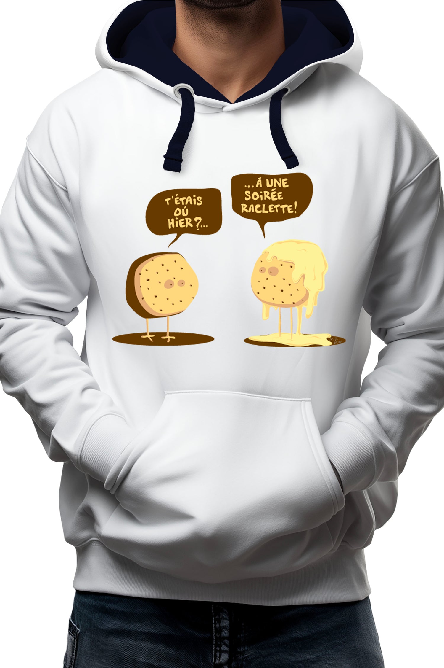 Sweat Adulte Raclette party