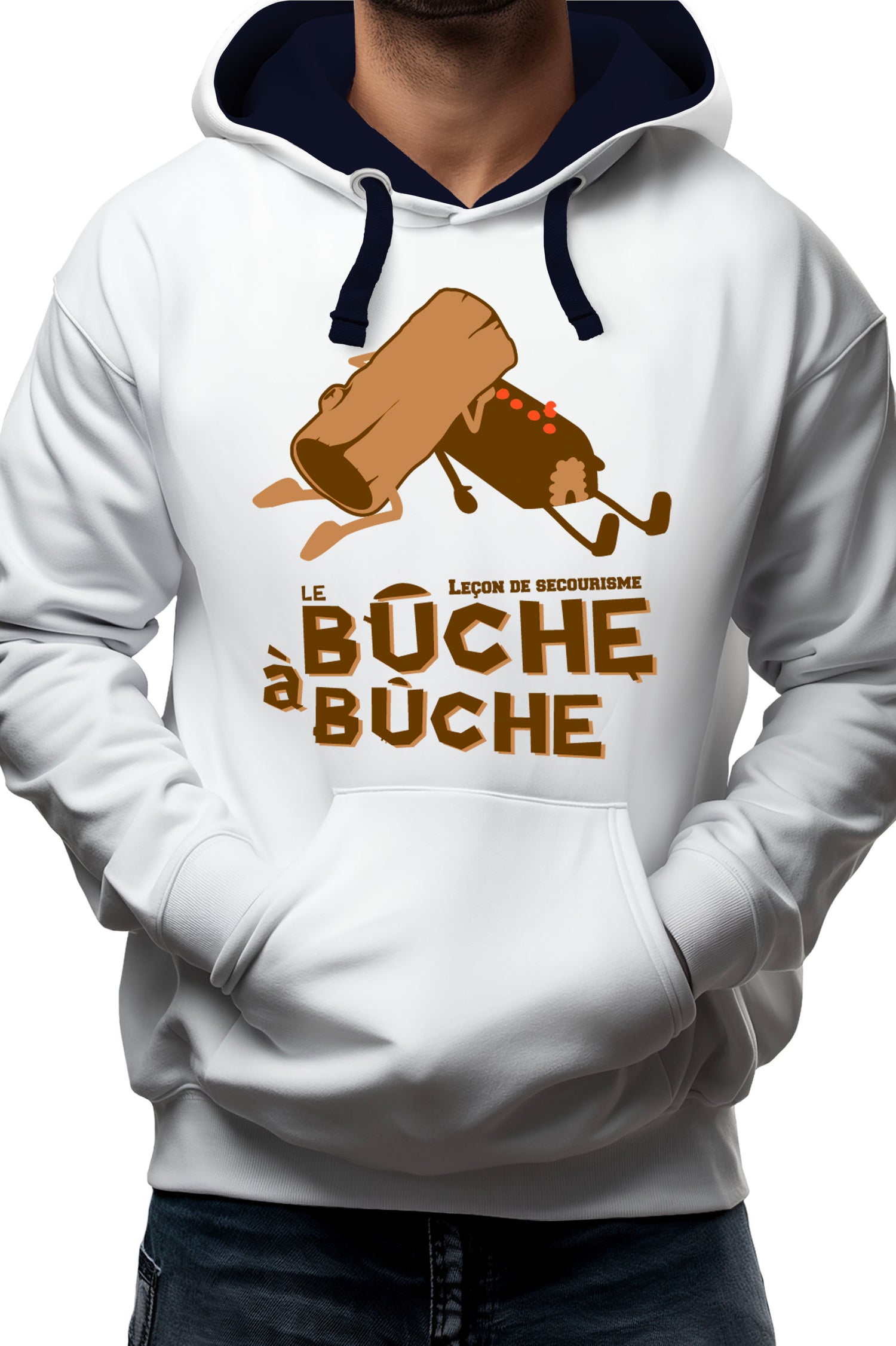 Sweat Adulte Le Buche à Bouche