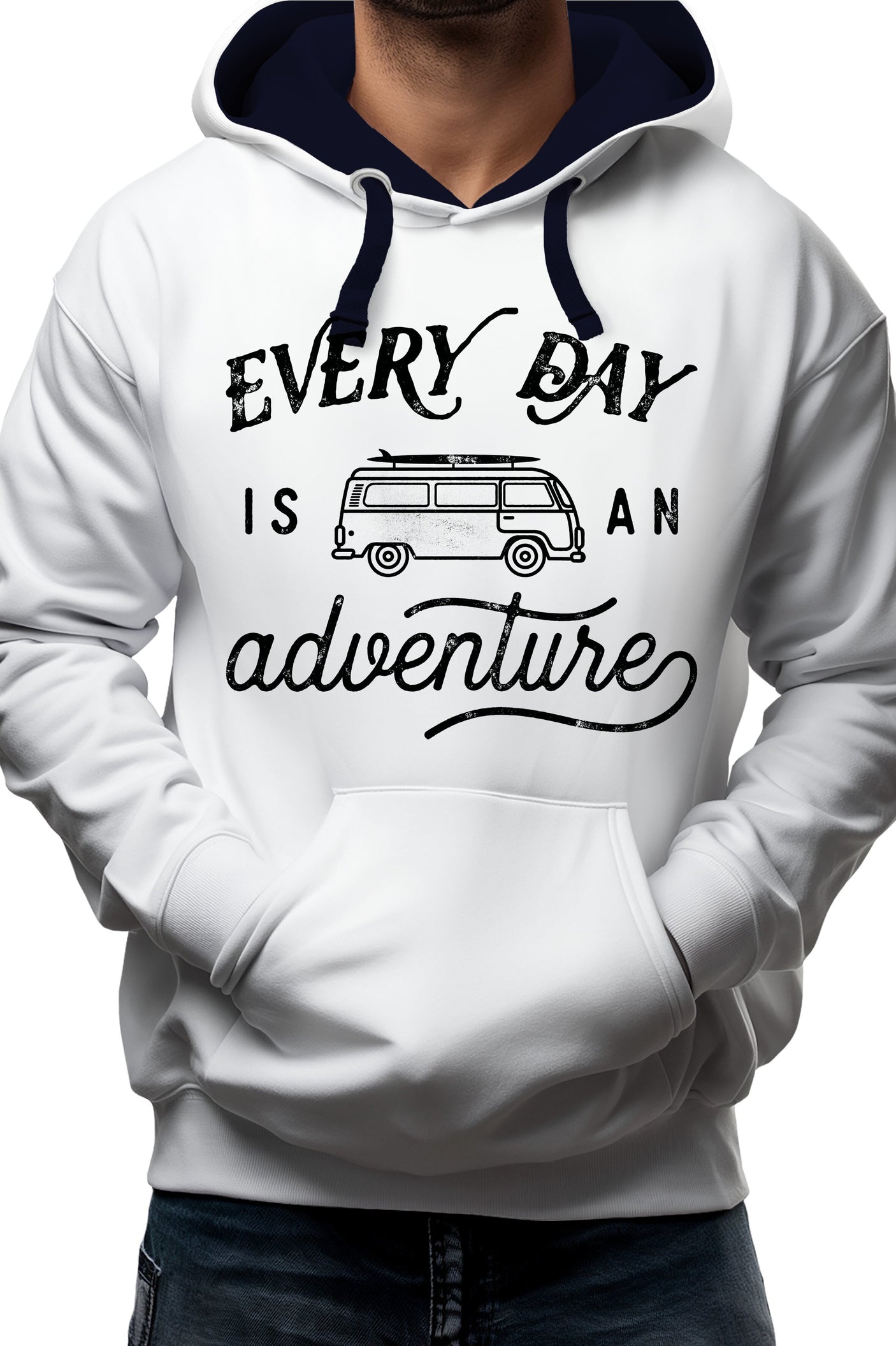 Sweat Adulte Every day in a van is an adventure