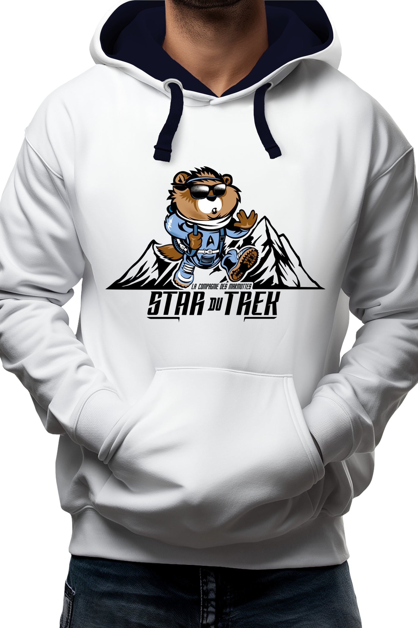 Sweat Adulte La star du trek