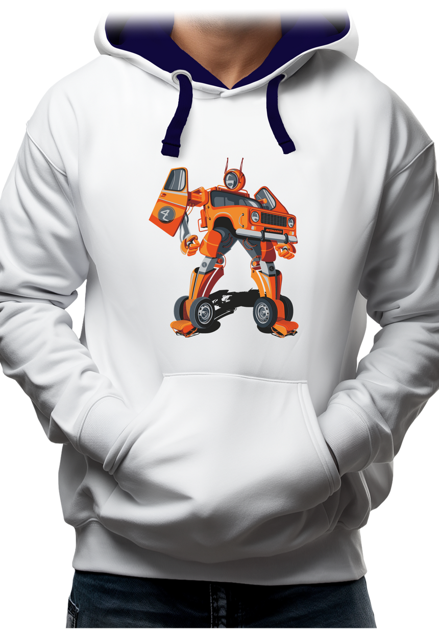 Sweat Adulte Voiture 4L Transformer