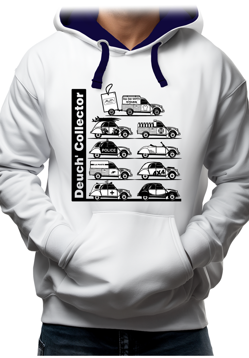 Sweat Adulte Voiture 2CV Collector