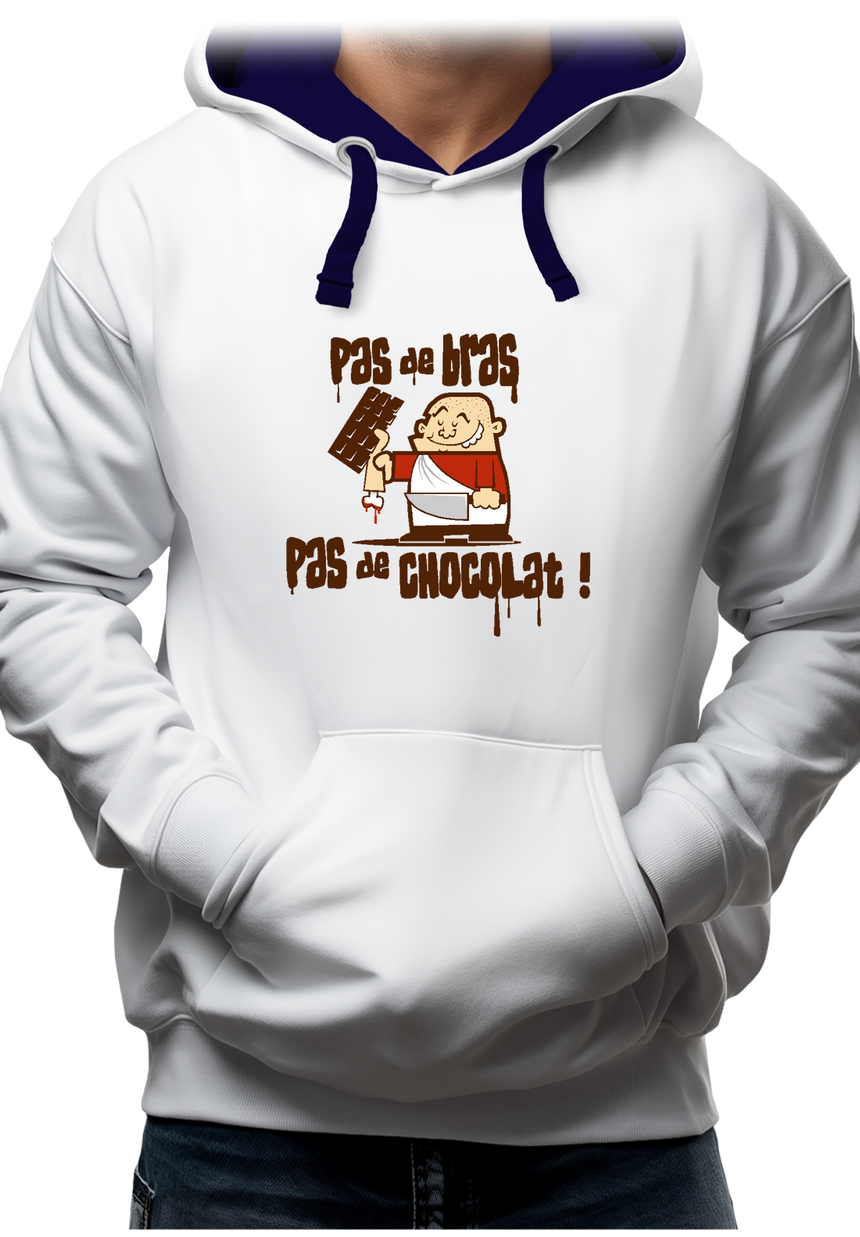 Sweat Adulte Pas De Bras Pas De Chocolat