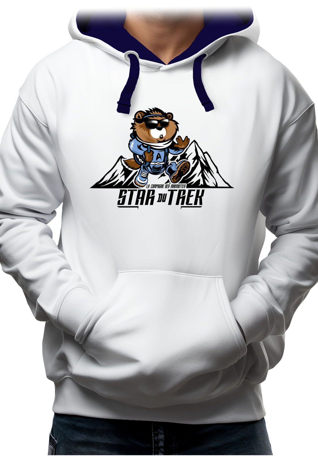 Sweat Adulte La star du trek