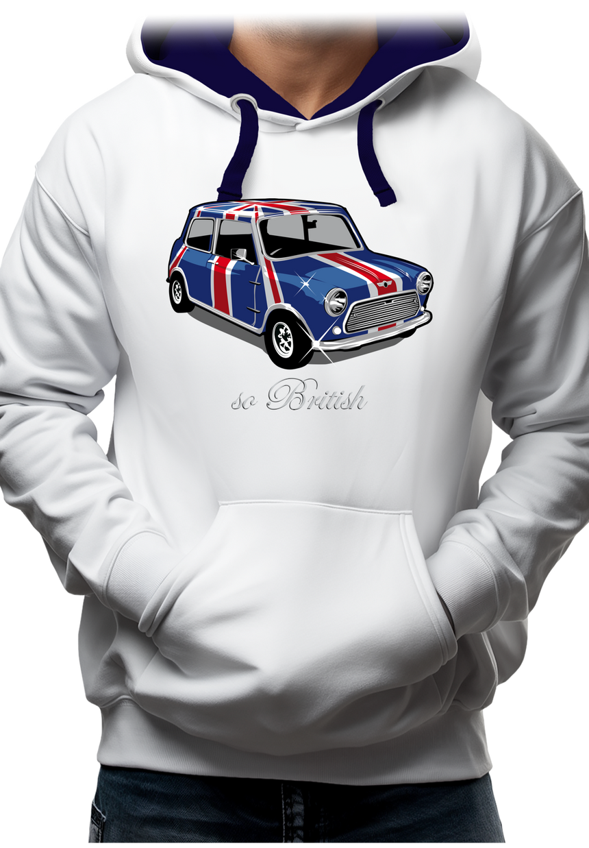 Sweat Adulte So British Mini Anglaise