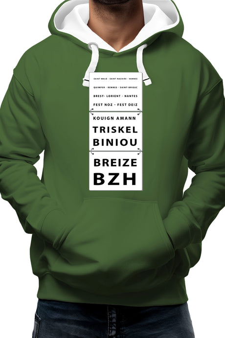 Sweat Adulte Test acuité visuelle made in Bretagne