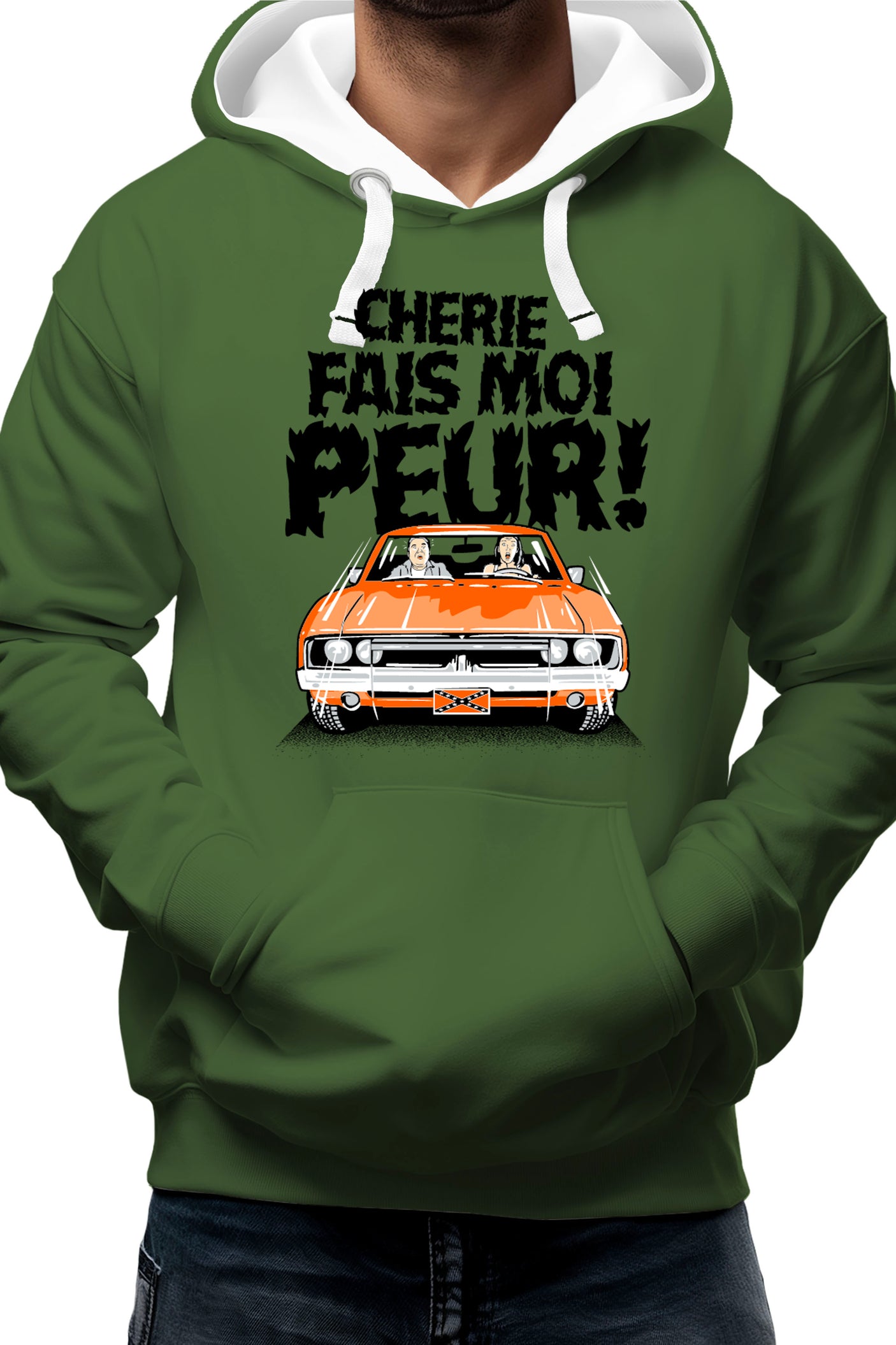 Sweat Adulte Chérie fais moi peur