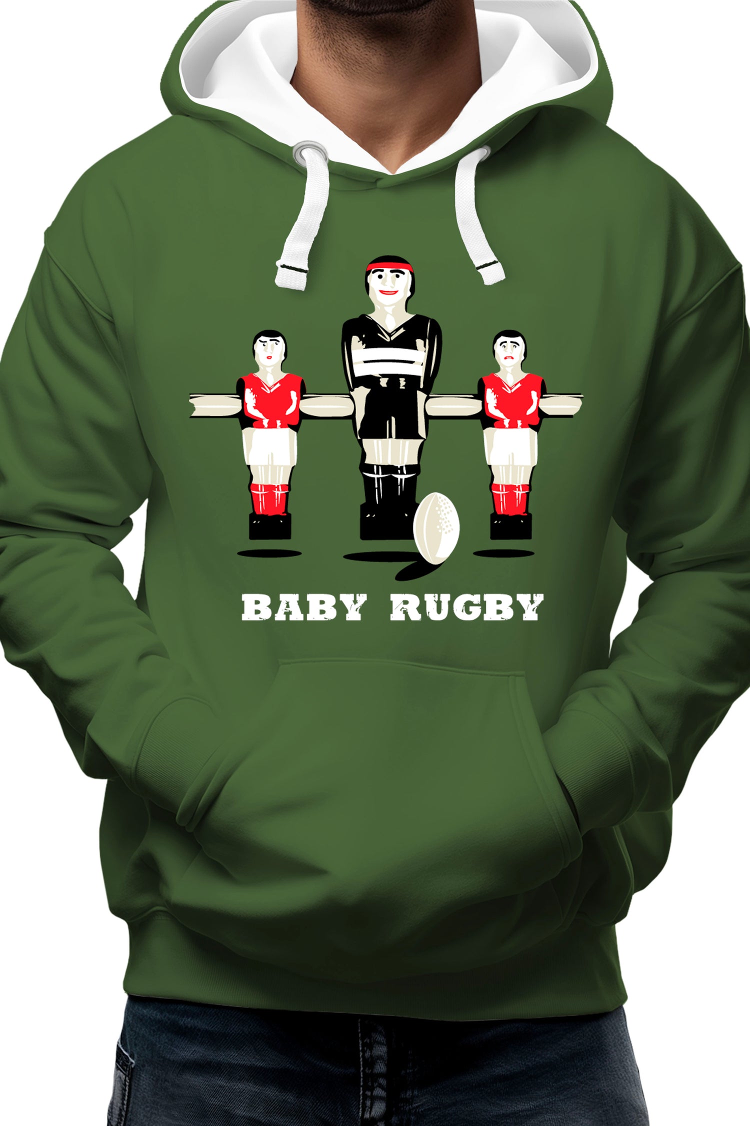 Sweat Adulte Rugby baby