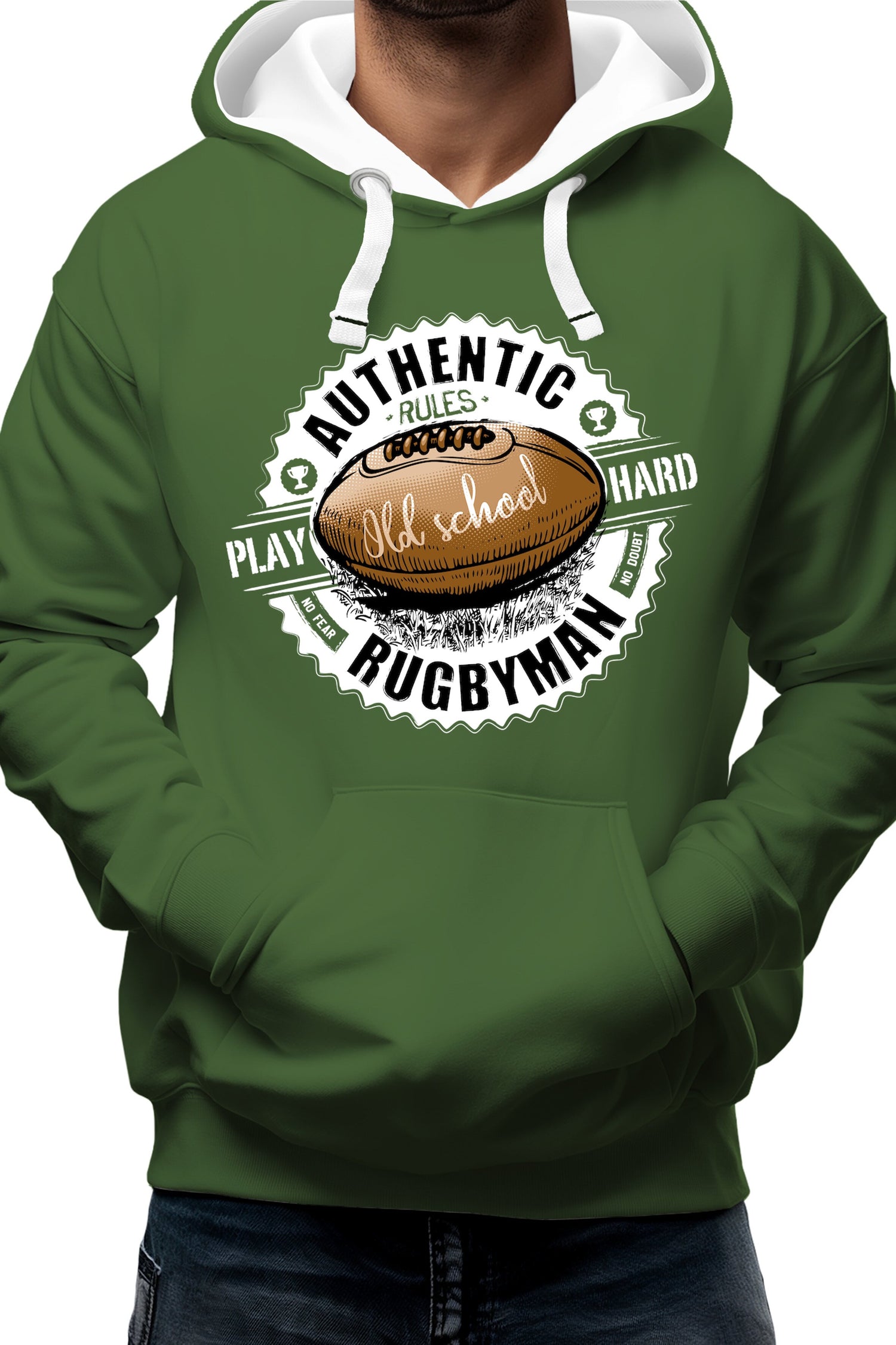 Sweat Adulte Le tout premier ballon de rugby