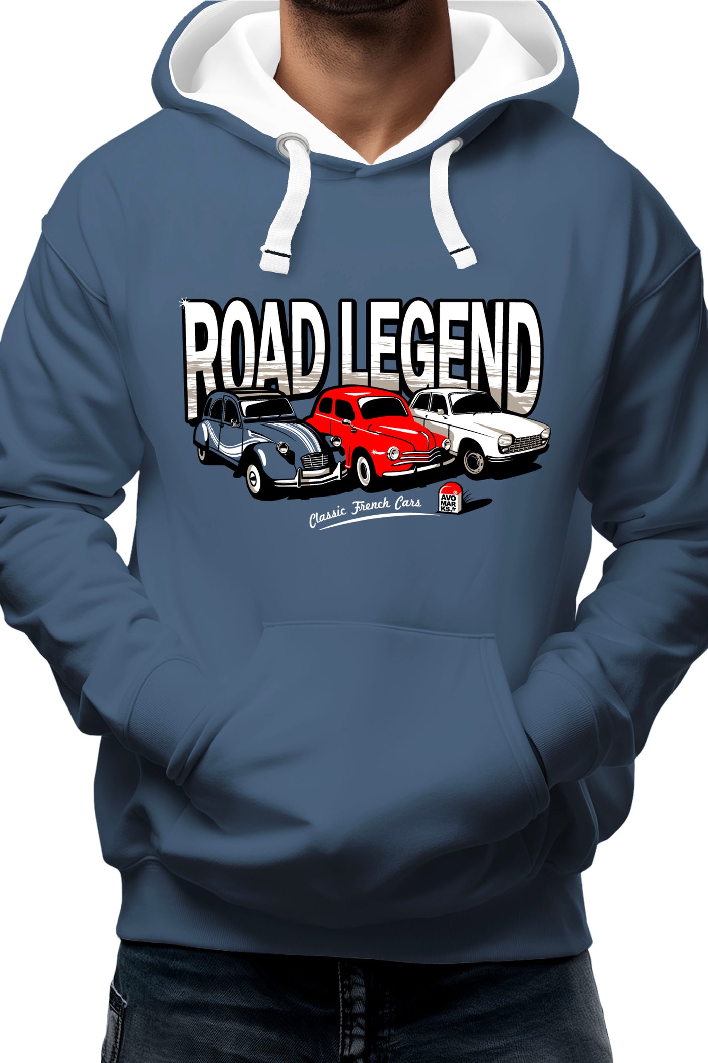 Sweat Adulte Road Legend Renault Peugeot