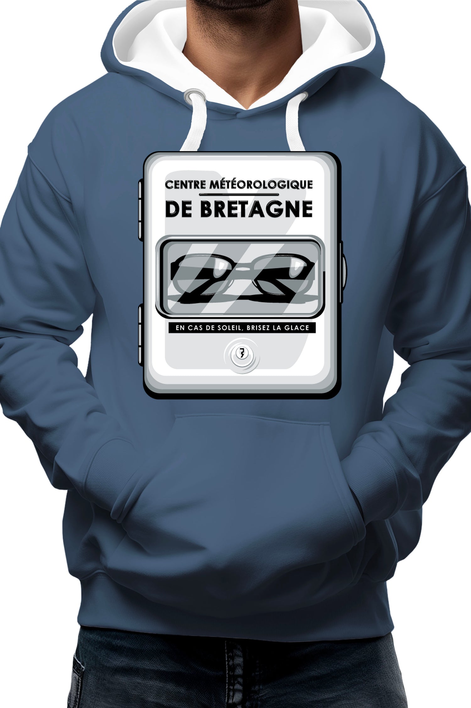 Sweat Adulte Sun Glass Bretagne Lunette