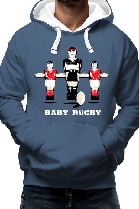 Sweat Adulte Rugby baby