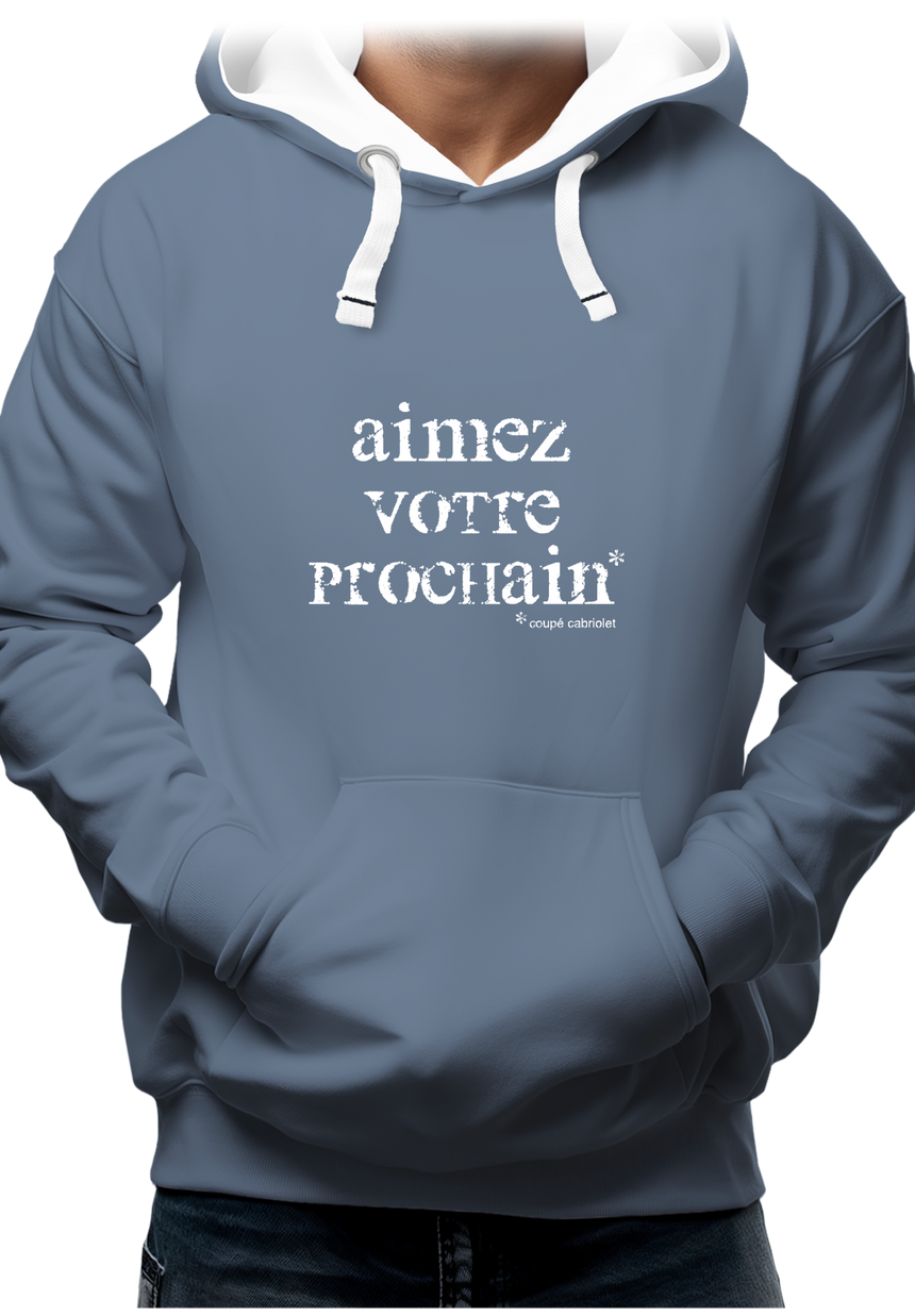 Sweat Adulte Aimez votre prochaine voiture cabriolet