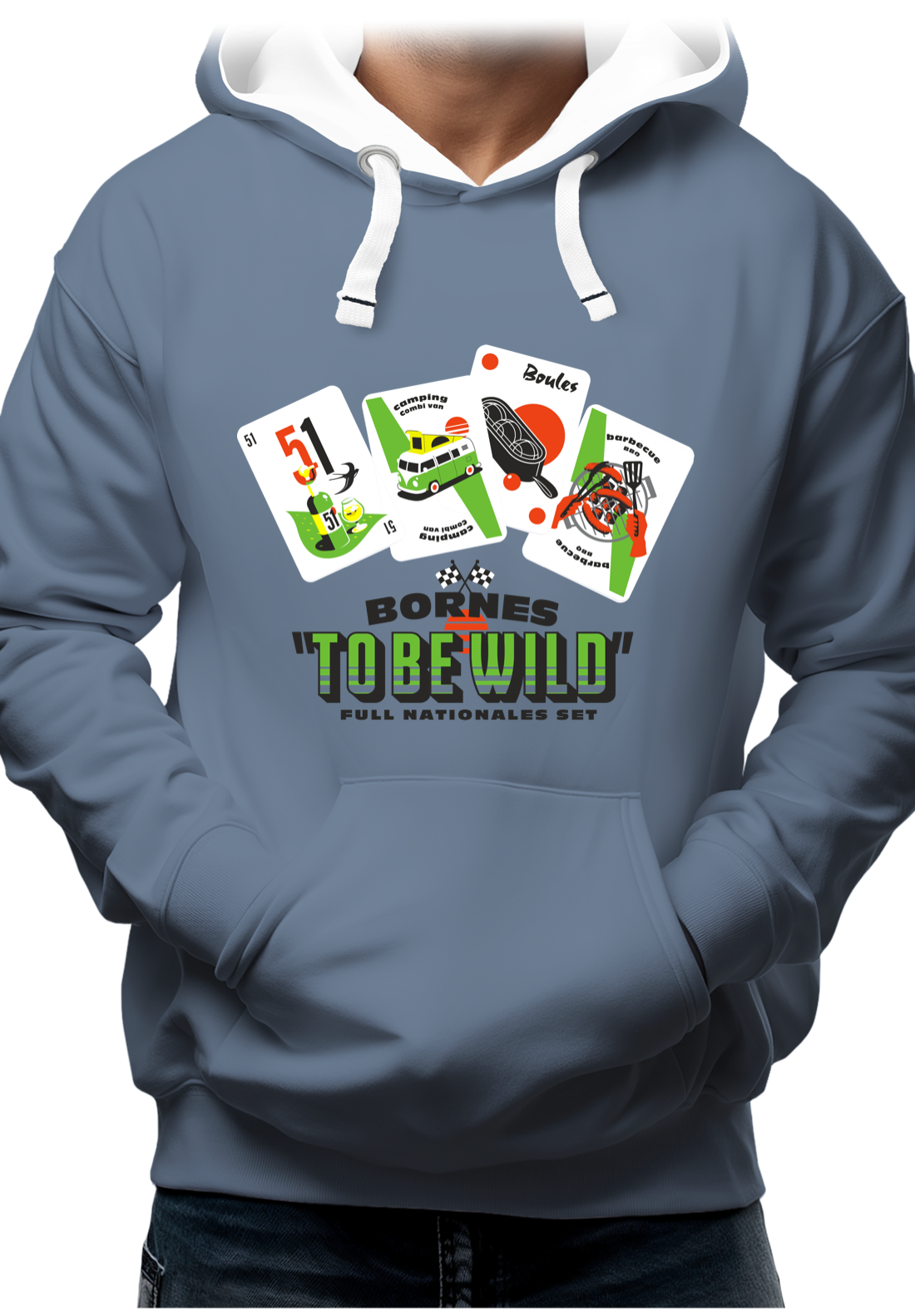 Sweat Adulte Bornes to be wild