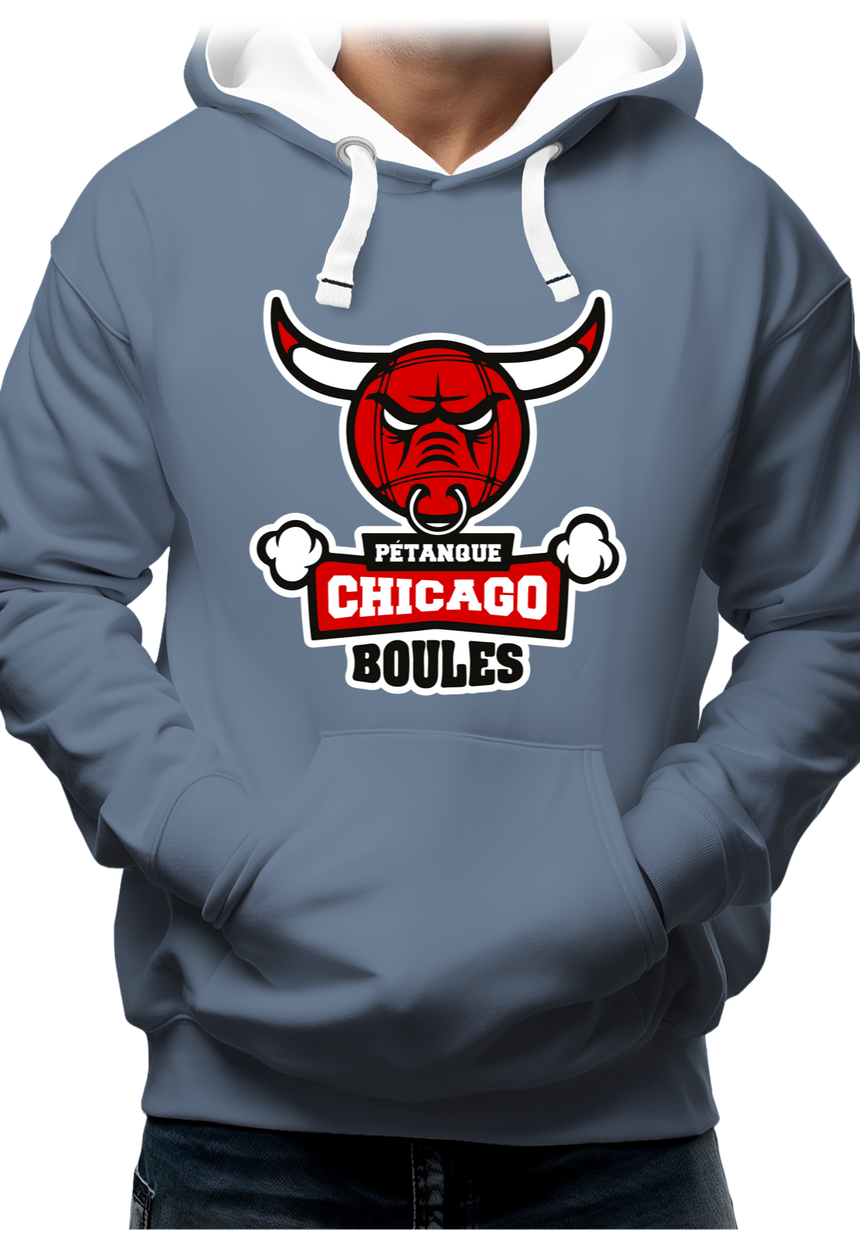 Sweat Adulte Pétanque Chicago Boules