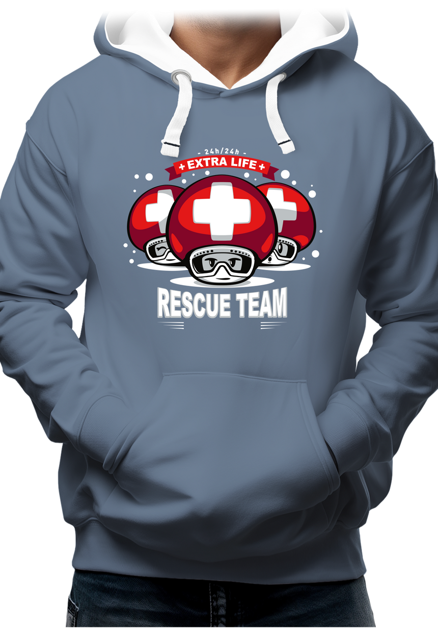 Sweat Adulte Rescue Team jeux vidéo