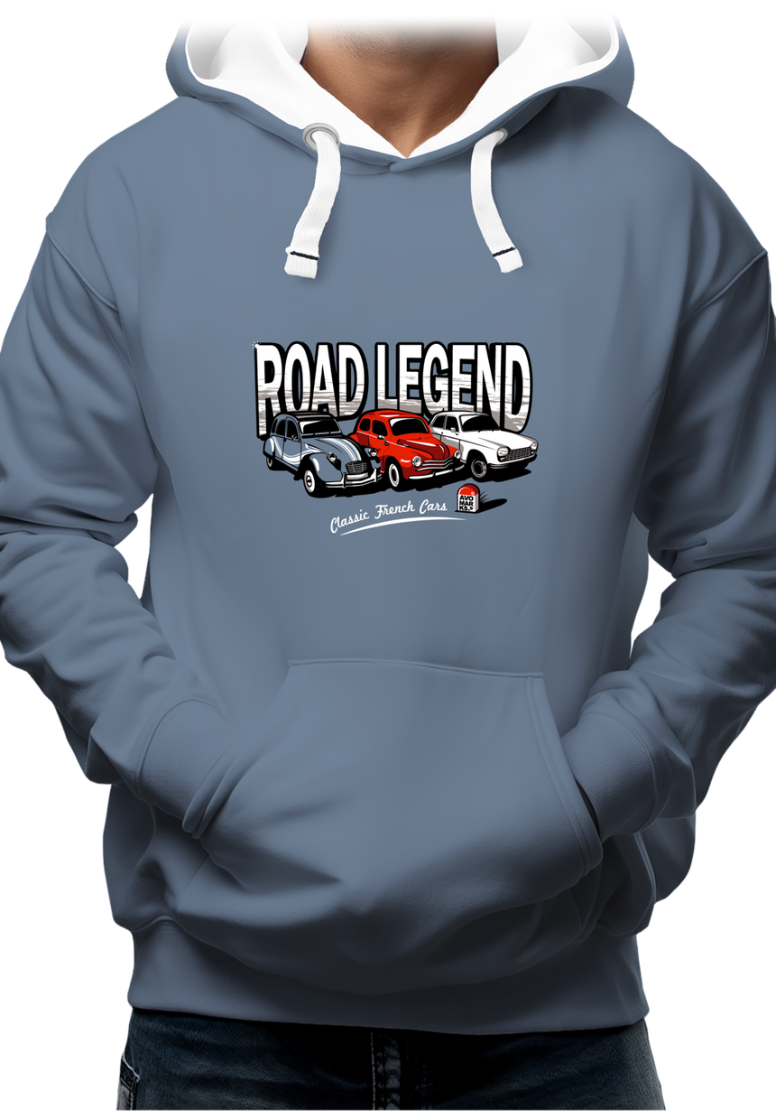 Sweat Adulte Road Legend Renault Peugeot