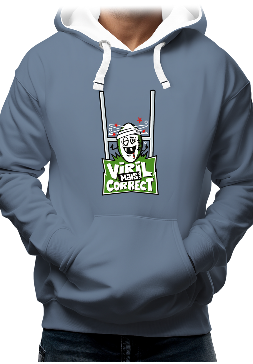 Sweat Adulte Viril mais correct au rugby