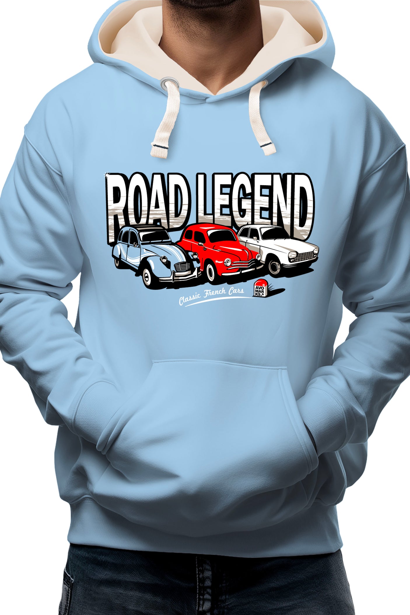 Sweat Adulte Road Legend Renault Peugeot