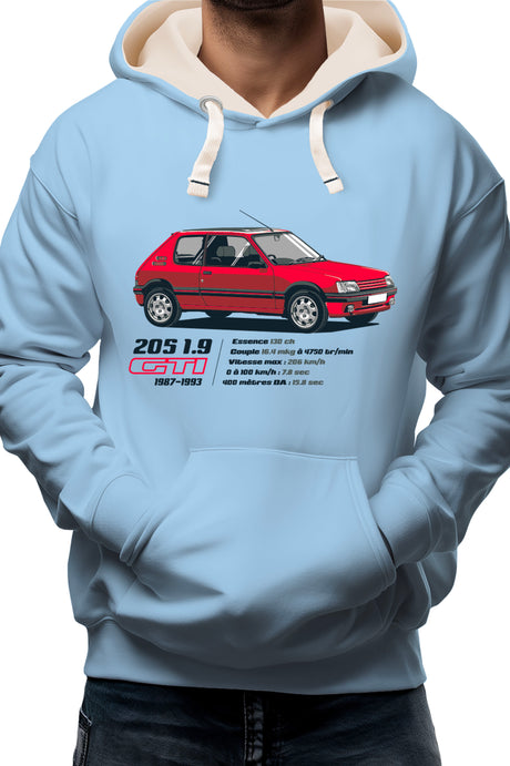 Sweat Adulte 205 1,9 GTI