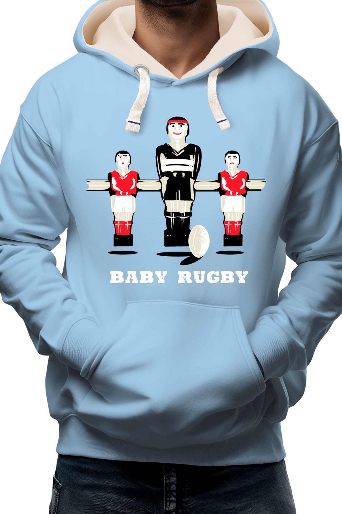 Sweat Adulte Rugby baby