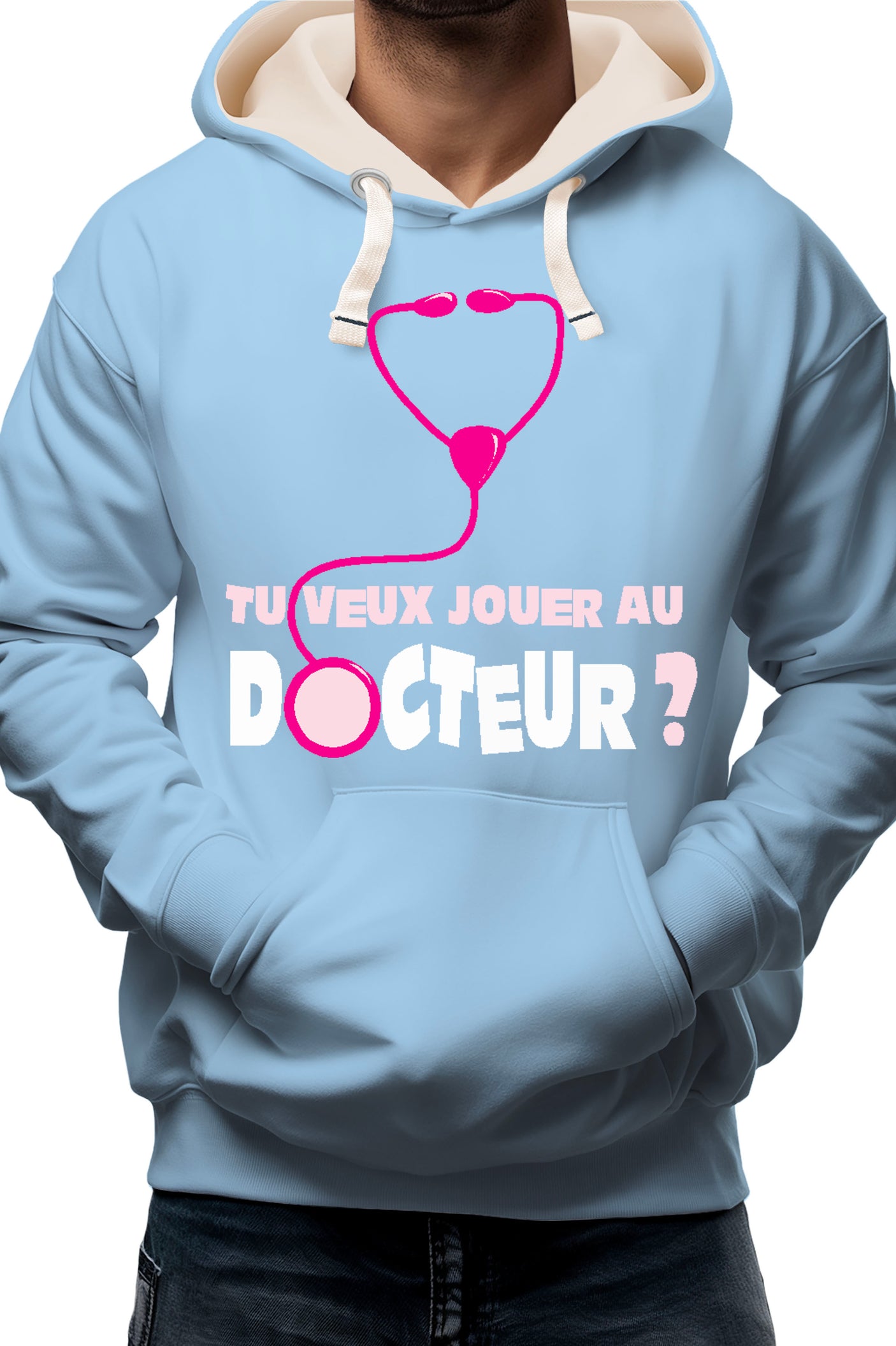 Sweat Adulte Tu Veux Jouer Au Docteur