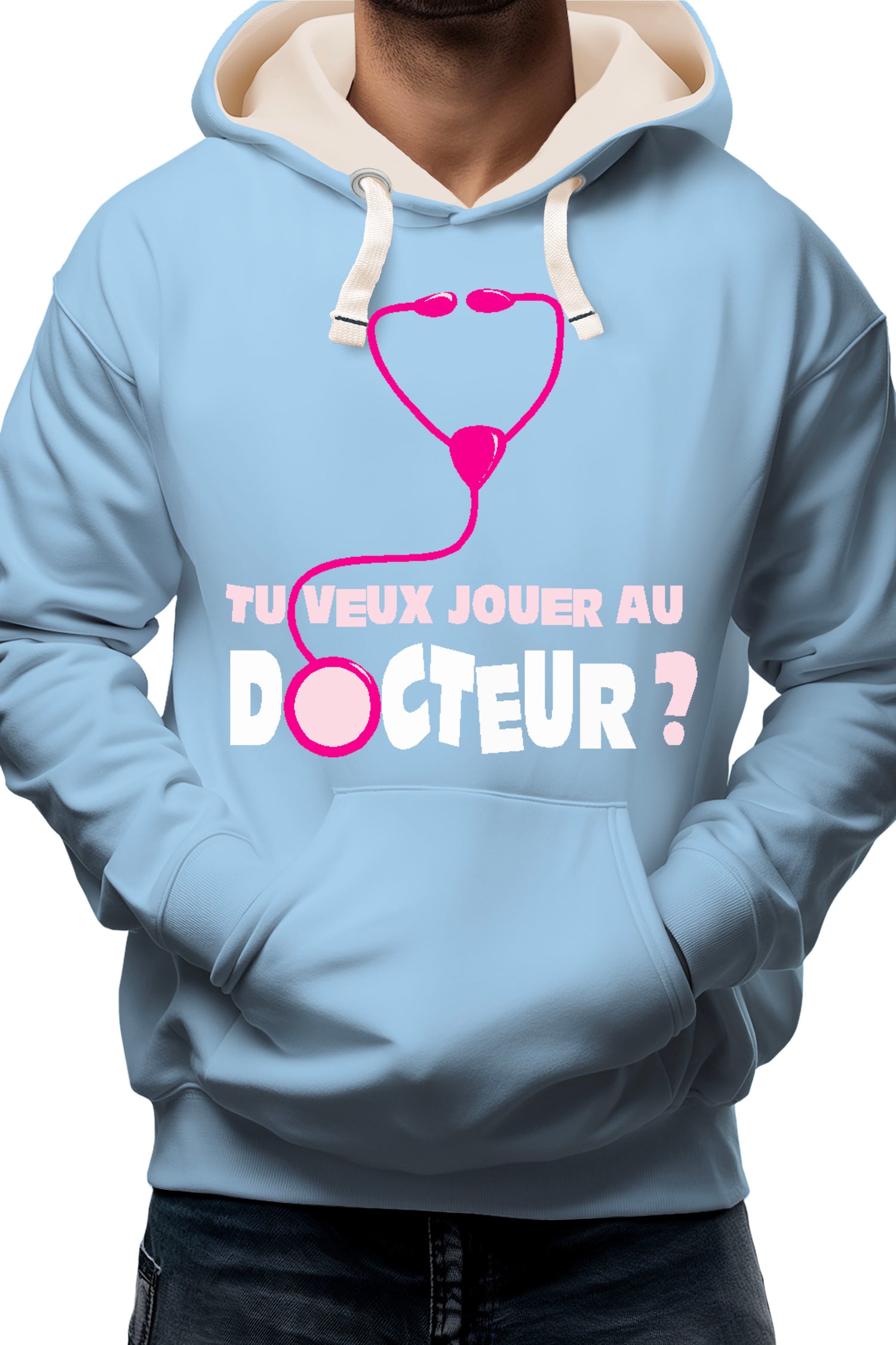 Sweat Adulte Tu Veux Jouer Au Docteur