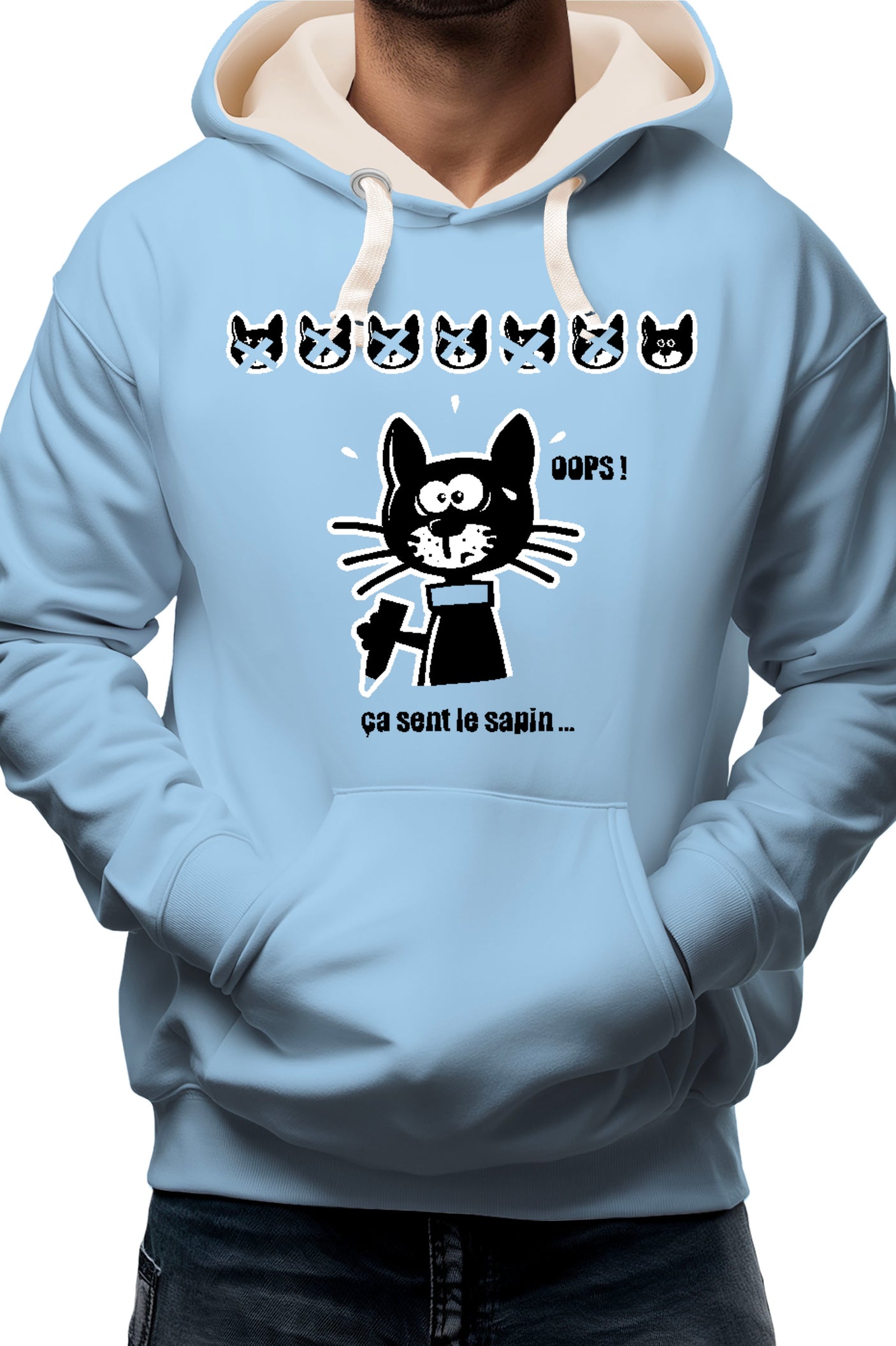 Sweat Adulte Vie De Chat