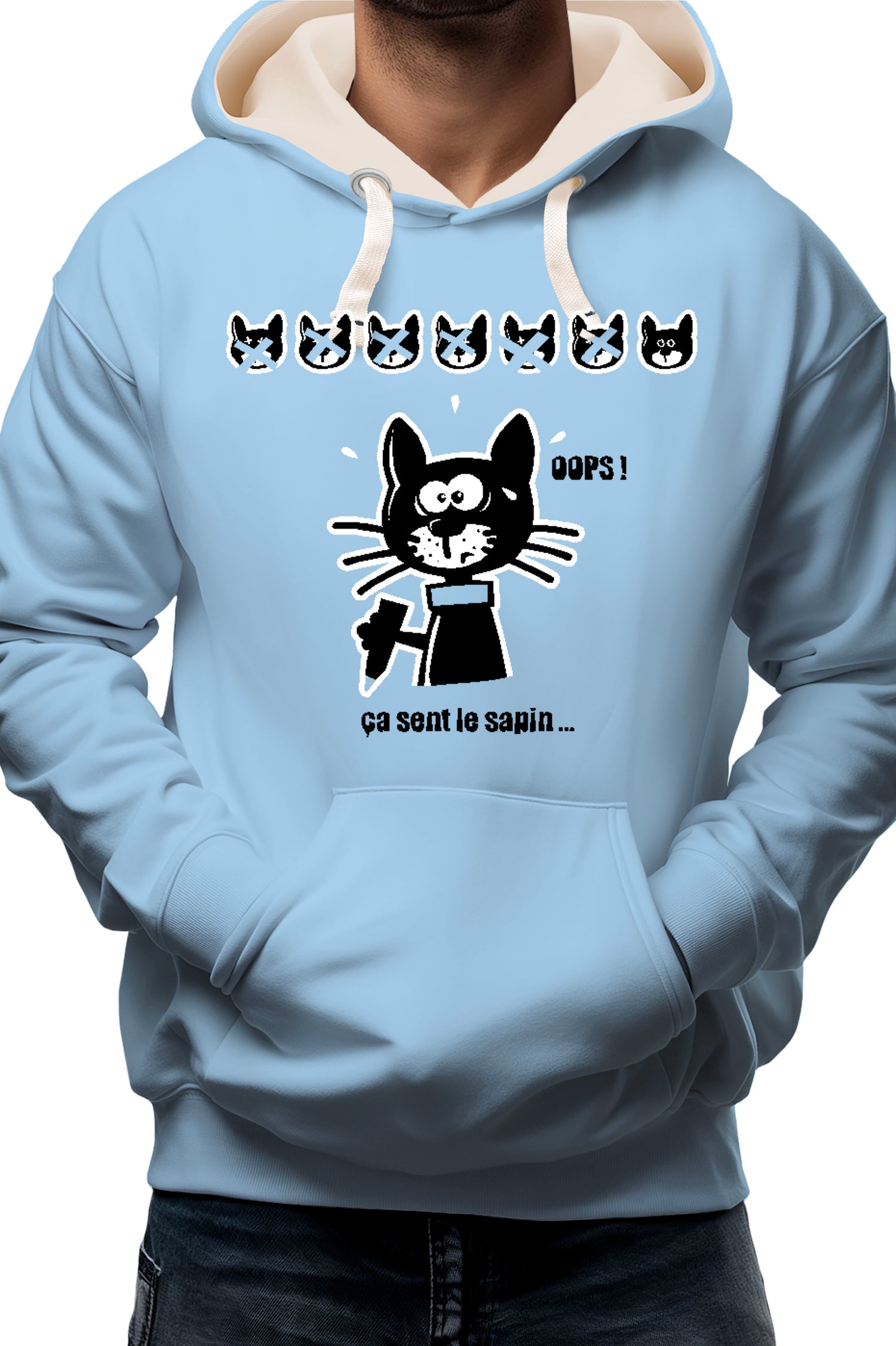 Sweat Adulte Vie De Chat