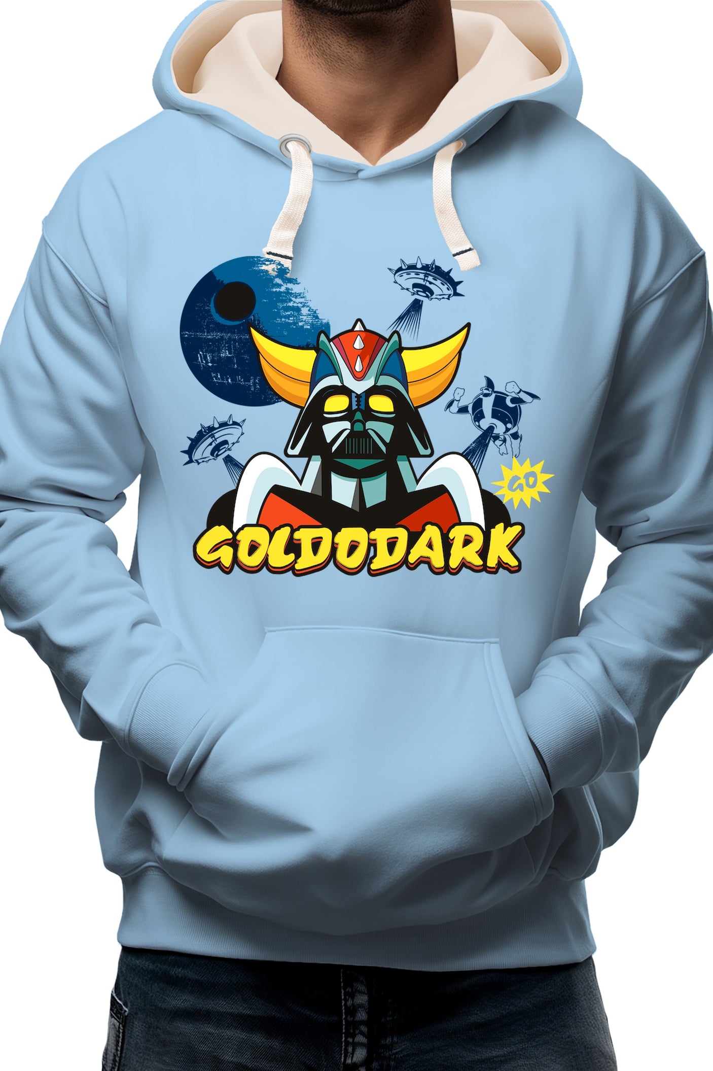 Sweat Adulte Goldodark le retour de l'astérohache