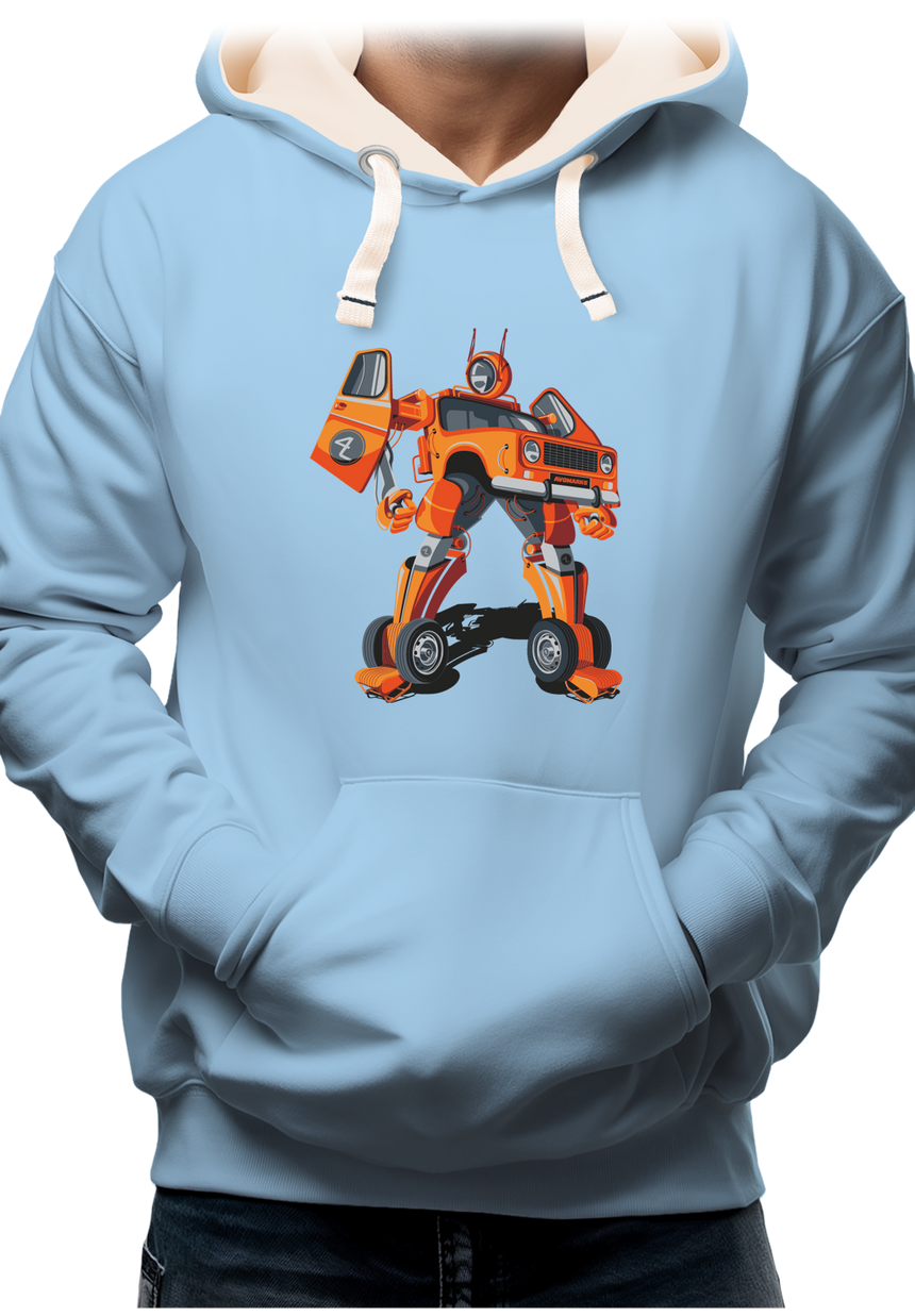 Sweat Adulte Voiture 4L Transformer