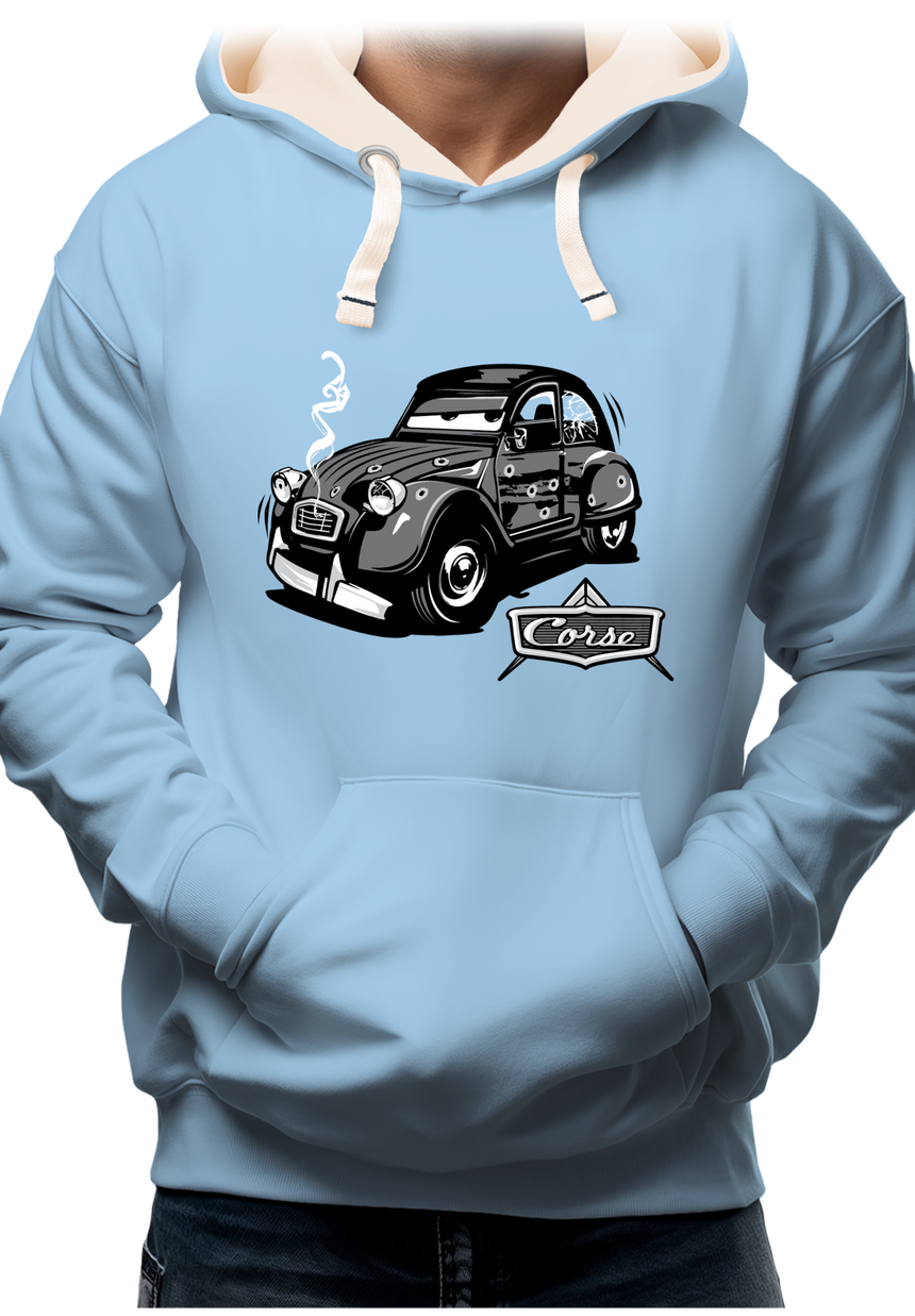 Sweat Adulte 2CV made in Corse