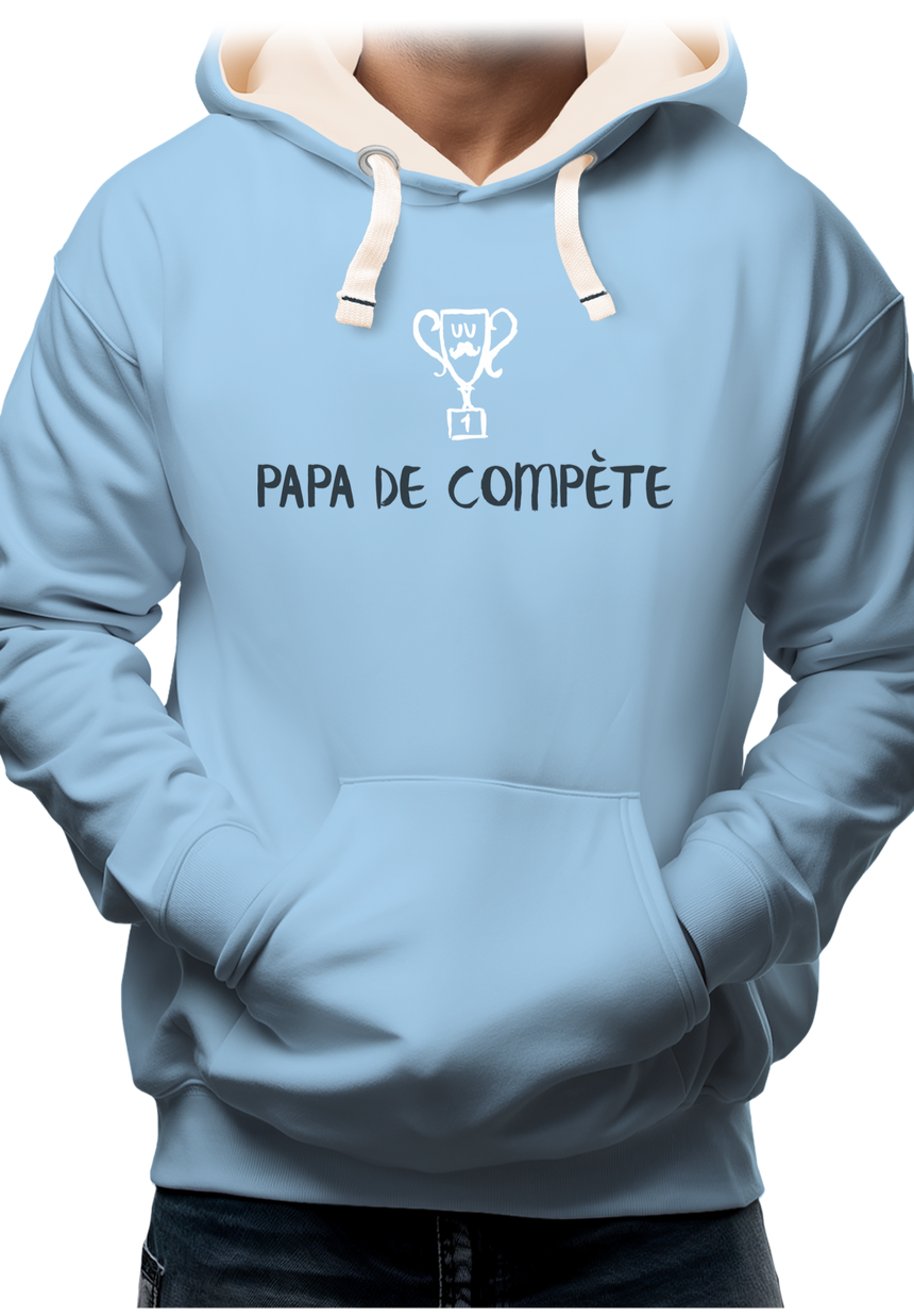 Sweat Adulte Un super papa de compète