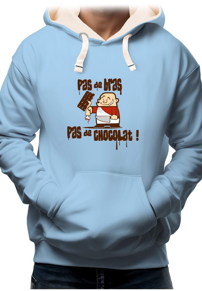 Sweat Adulte Pas De Bras Pas De Chocolat