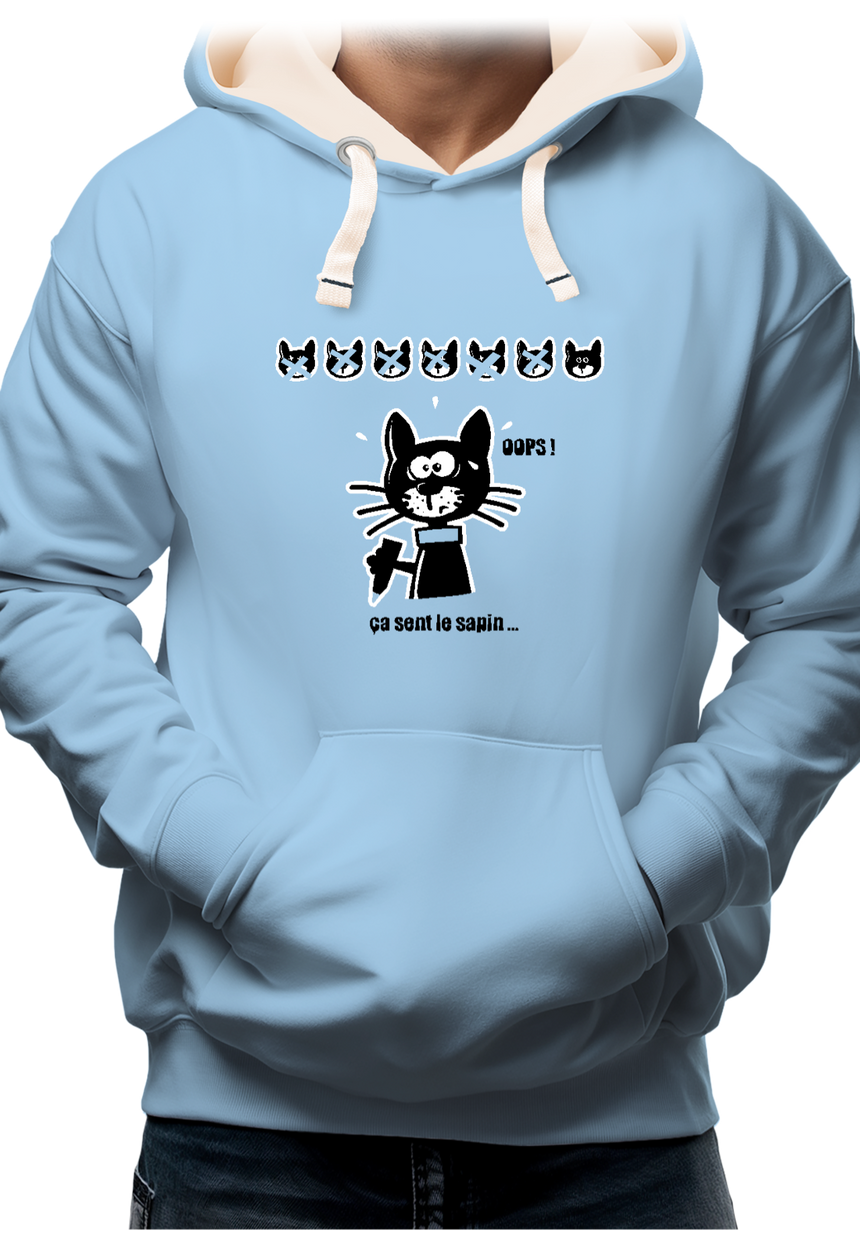 Sweat Adulte Vie De Chat