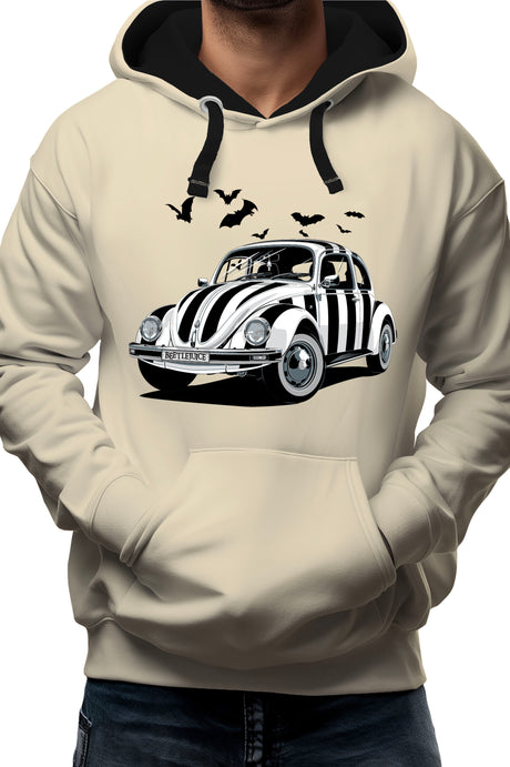 Sweat Adulte Beetlejuice coccinelle