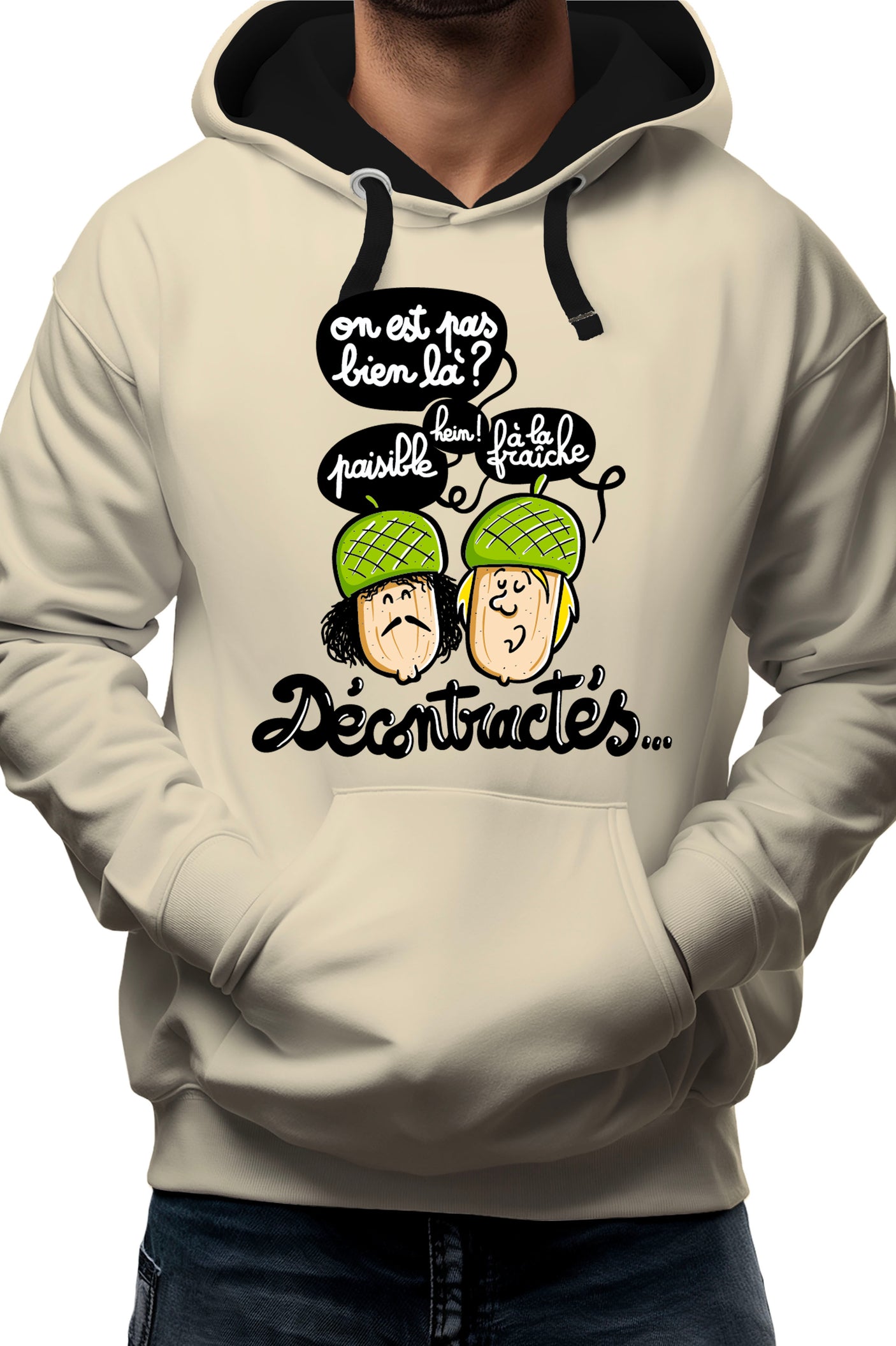 Sweat Adulte Décontractés Gland