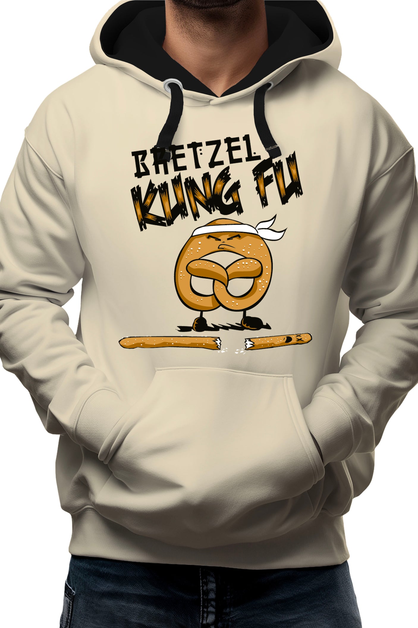 Sweat Enfant Le Bretzel est plus fort que le Stick